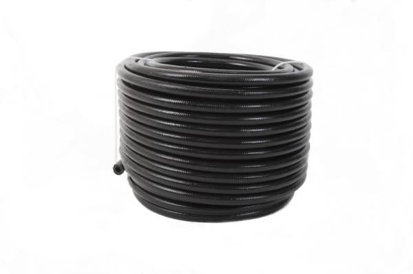 Aeromotive - Aeromotive PTFE SS Braided Fuel Hose - Black Jacketed - AN-06 x 4ft