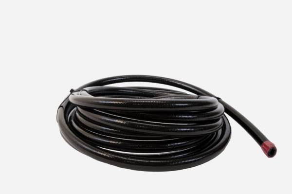 Aeromotive - Aeromotive PTFE SS Braided Fuel Hose - Black Jacketed - AN-10 x 4ft