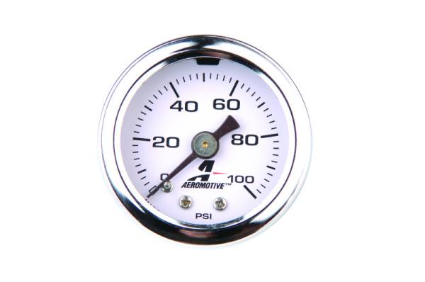 Aeromotive - Aeromotive 0-100 PSI Fuel Pressure Gauge