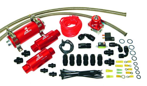 Aeromotive - Aeromotive 700 HP EFI Fuel System (Incl. 11106 Pump/13109 regulator/Fittings/O-Rings)