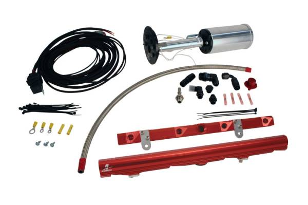 Aeromotive - Aeromotive C6 Corvette Fuel System - Eliminator/LS2 Rails/Wire Kit/Fittings