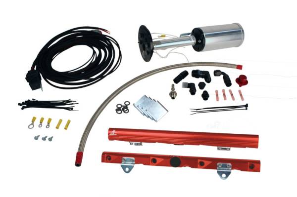 Aeromotive - Aeromotive C6 Corvette Fuel System - Eliminator/LS7 Rails/Wire Kit/Fittings