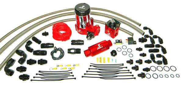 Aeromotive - Aeromotive A2000 Complete Drag Race Fuel System for Dual Carbs