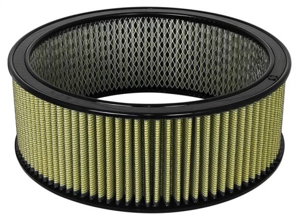 aFe - aFe MagnumFLOW Air Filters Round Racing PG7 A/F RR PG7 14OD x 12ID x 5H IN with E/M - 18-11476