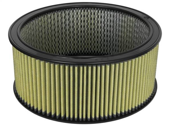 aFe - aFe MagnumFLOW Air Filters Round Racing PG7 A/F RR PG7 14OD x 12ID x 6H IN with E/M