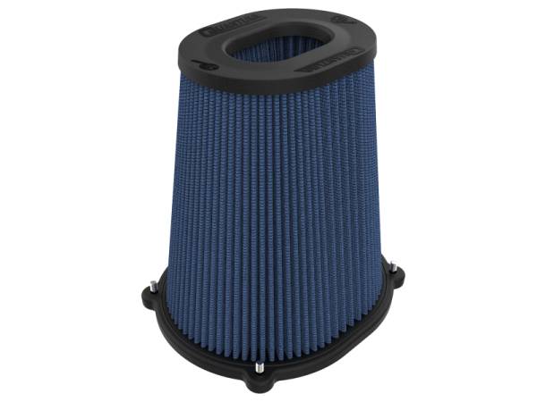 aFe - aFe Quantum Pro-5 R Air Filter Inverted Top - 5.5inx4.25in Flange x 9in Height - Oiled P5R