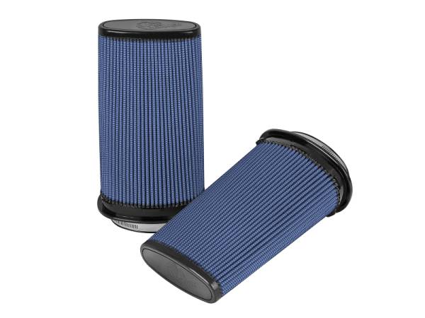 aFe - aFe Momentum Replac Air Filter w/Pro 5R Media (Pair) 5x2.25in F/6.25x3.75in B/5.25x2.25in T/11in H