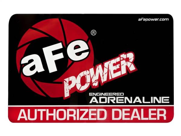 aFe - aFe Power Marketing Promotional PRM Cling Window: aFe Power Dealer (Medium)