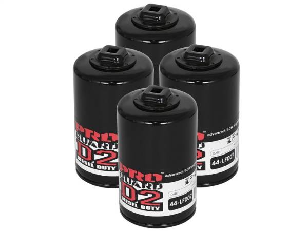 aFe - aFe Pro GUARD D2 Oil Filter 97-08 Ford Trucks V6 4.2L / V8 4.6L (4 Pack)