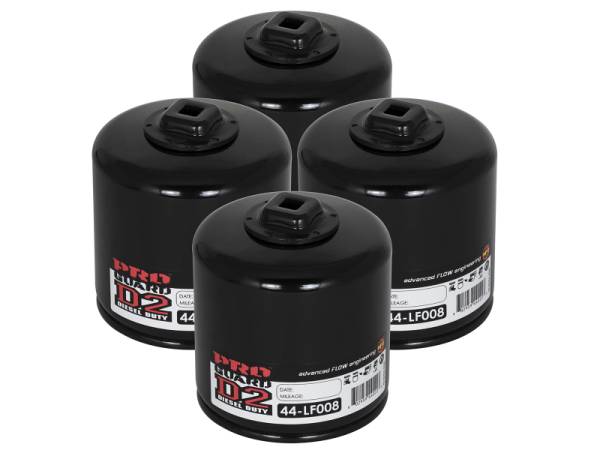 aFe - aFe Pro GUARD D2 Oil Filter 93-11 Ford Gas Trucks V8 4.6L/5.4L/5.8L (4 Pack)