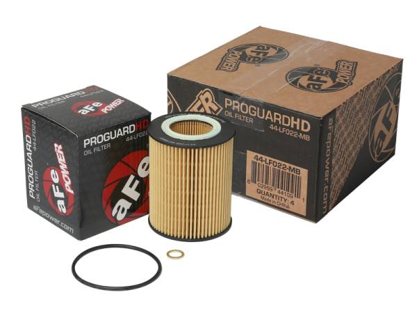 aFe - aFe Pro GUARD D2 Oil Filter 96-06 BMW Gas Cars L6 (4 Pack)