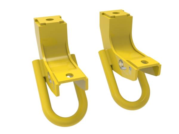 aFe - aFe Toyota Tundra 2022 V6-3.5L (tt) Front Tow Hook Yellow