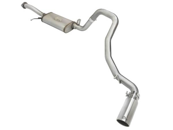 aFe - aFe MACH Force-Xp 2-1/2in Cat-Back Exhaust System w/ Polished Tip 01-19 Nissan Patrol V6 4.8L