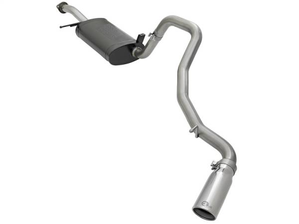 aFe - aFe MACHForce XP Exhaust Cat-Back SS-304 97-16 Nissan Patrol (Y61) I6-4.8L w/ Polished Tips