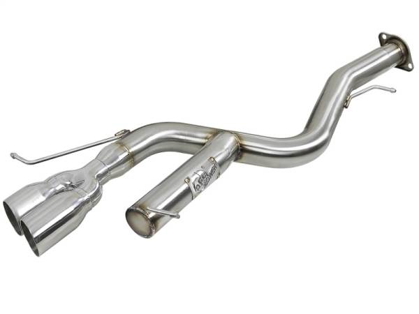 aFe - aFe MACHForce XP 08-13 BMW 135i L6-2.0L N54/N55 3in. 304 SS Axle-Back Exhaust w/Polished Tips