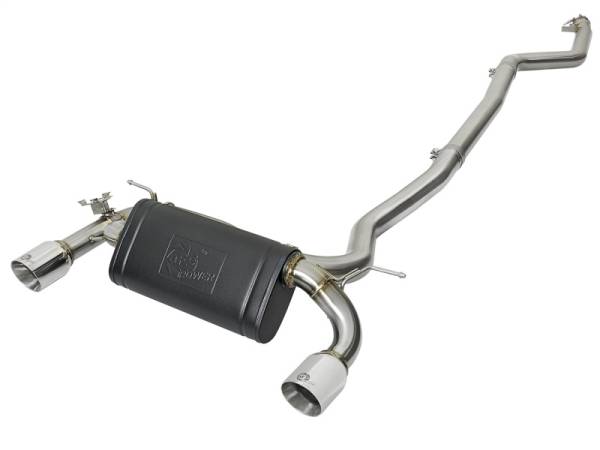 aFe - afe POWER MACH Force-Xp 16-17 BMW 340i/340ix/ 3.0L 304 SS Cat-Back Exhaust System