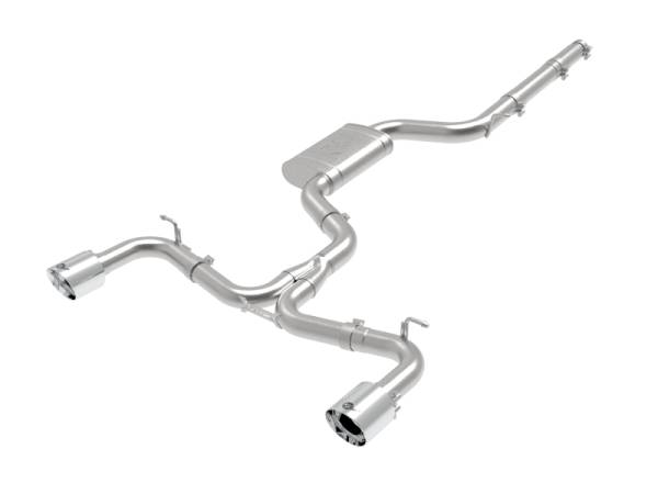 aFe - aFe MACHForce XP 3in-2.5in SS Exhaust Cat-Back 18-19 Volkswagen GTI (MK7.5) L4-2.0L (t) - Polished