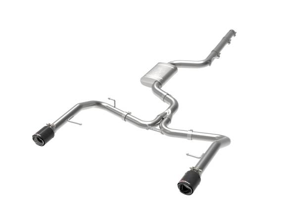 aFe - afe 19-21 VW Jetta GLI (MKVII) L4-2.0L (t) MACH Force-Xp 304 SS Cat-Back Exhaust System Carbon Tips