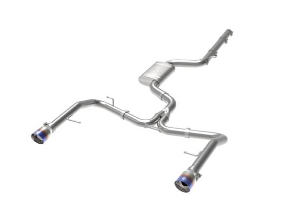 aFe - afe 19-21 VW Jetta GLI (MKVII) L4-2.0L (t) MACH Force-Xp 304 SS Cat-Back Exhaust System Blue Tips