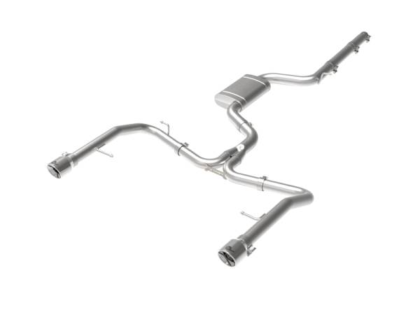 aFe - afe 19-21 VW Jetta GLI (MKVII) L4-2.0L (t) MACH Force-Xp 304 SS Cat-Back Exhaust System Polished Tip