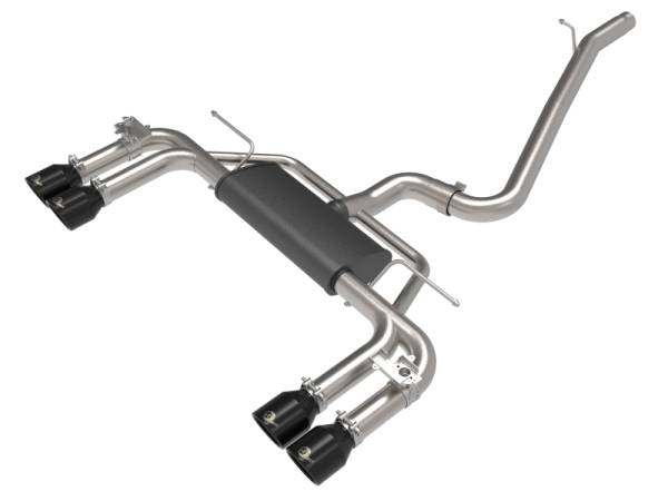 aFe - aFe MACHForce XP 3in-2.5in 304SS Exhaust Cat-Back 15-20 Audi S3 L4-2.0L (t) - Black Tips