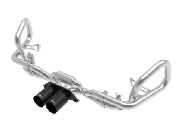 aFe - afe 14-16 Porsche 911 GT3 991.1 H6 3.8L MACH Force-Xp 304 SS Cat-Back Exhaust System w/ Black Tips