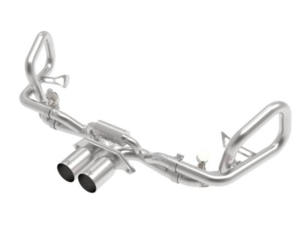 aFe - afe 14-16 Porsche 911 GT3 991.1 H6 3.8L MACH Force-Xp 304 SS Cat-Back Exhaust System w/ Brushed Tips