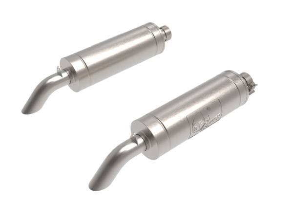 aFe - aFe 02-08 Mercedes-Benz G500 L6-3.0L (tt) Vulcan Series 2.5in 304 SS  Cat-Back Exhaust System