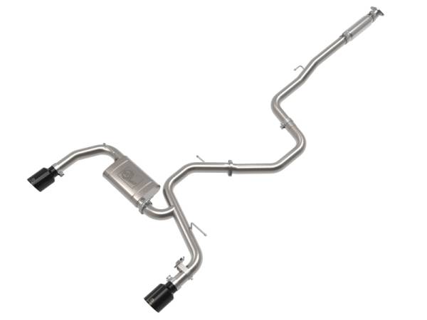 aFe - aFe Takeda Hyundai Elantra N 22-23 L4-2.0L (t) 3in 304 SS Cat-Back Exhaust w/ Black Tips