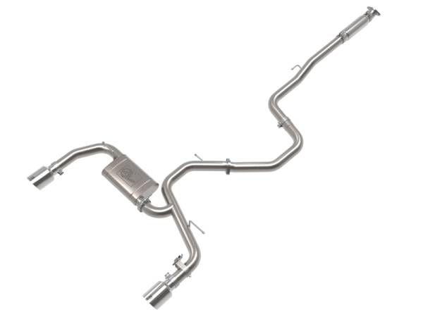 aFe - aFe Takeda 22-23 Hyundai Elantra N L4-2.0L (t) 3in 304 SS Cat-Back Exhaust w/ Polished Tips