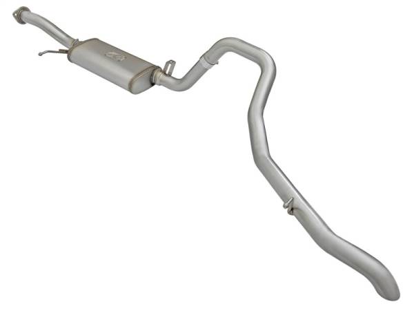 aFe - aFe MACHForce XP Exhaust Cat-Back 2.5in SS-409 01-19 Nissan Patrol L6 4.8L (4-Door Only)