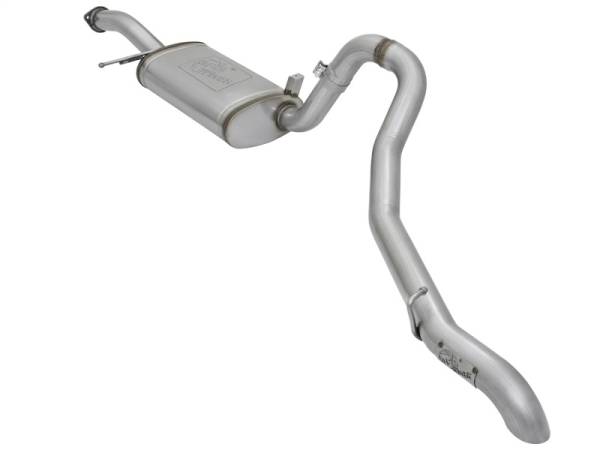 aFe - aFe MACHForce XP 3in SS Cat-Back Hi Tuck Exhaust 97-16 Nissan Patrol (Y61) I6-4.8L