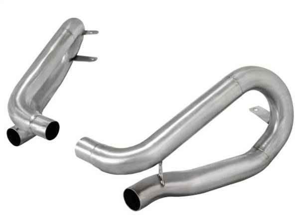 aFe - aFe Power MACHForce XP 2.5in Stainless Muffler Bypass 12-14 Porsche 911 (991) C2S 3.8L