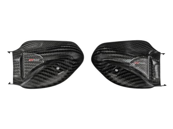 aFe - aFe Momentum Black Series Carbon Fiber Dynamic Air Scoop - BMW M5 (F90) 18-19