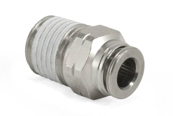 Air Lift - Air Lift Straight- Male 1/4in Npt X 1/4in Tube