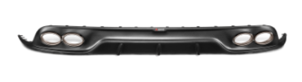 Akrapovic - Akrapovic Rear Carbon Fiber Diffuser - Matte - DI-PO/CA/4/M