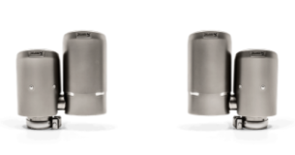 Akrapovic - Akrapovic Tail pipe set (Titanium) - TP-T/S/18