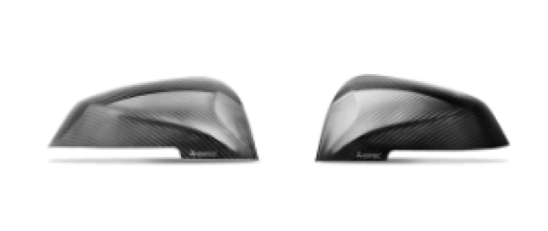 Akrapovic - Akrapovic Carbon Fiber Mirror Cap Set - High Gloss - WM-BM/CA/1/G