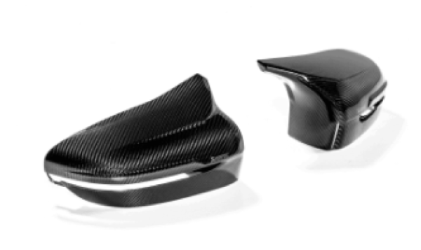 Akrapovic - Akrapovic Carbon Fiber Mirror Cap Set - High Gloss - WM-BM/CA/3/G