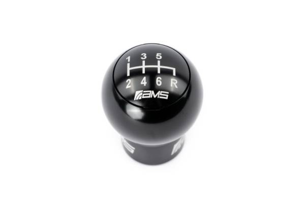 AMS - AMS Performance Subaru WRX/STi 6-Speed Billet Shift Knob (Incl Red, Black, & Gunmetal Cap) - AMS.50.06.0002-1