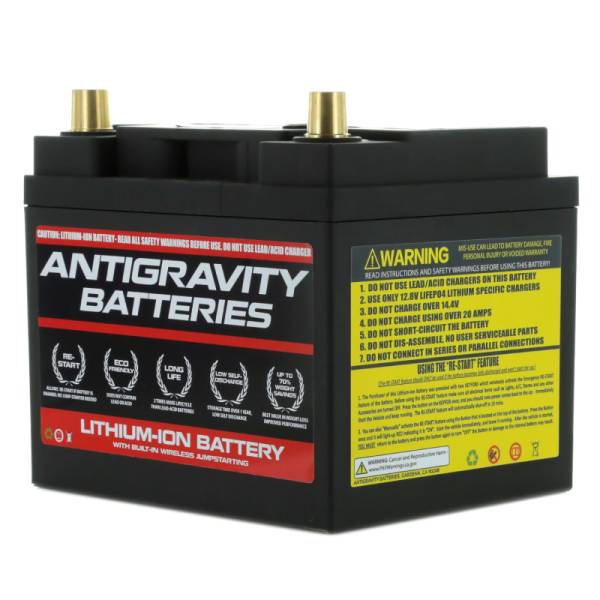 Antigravity Batteries - Antigravity Group 26 Lithium Car Battery w/Re-Start - AG-26-20-RS