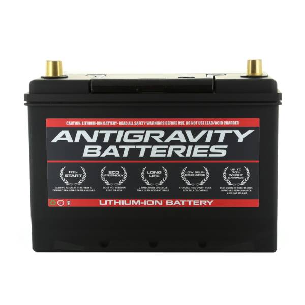 Antigravity Batteries - Antigravity Group 27 Lithium Car Battery w/Re-Start - AG-27-40-RS