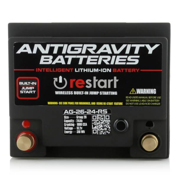 Antigravity Batteries - Antigravity H6/Group 48 Lithium Car Battery w/Re-Start - AG-H6-60-RS