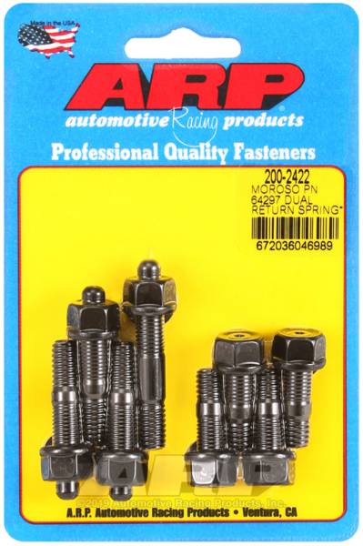 ARP - ARP Moroso 64927 Dual Return Spring w/ 2in Spacer Plate Carb Stud Kit