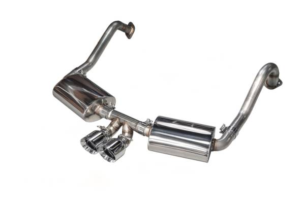 AWE Tuning - AWE Tuning Porsche 981 Performance Exhaust System - w/Chrome Silver Tips