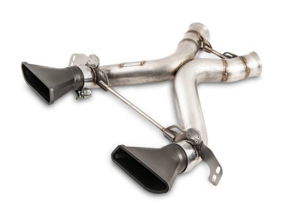 AWE Tuning - AWE Tuning McLaren MP4-12C Performance Exhaust - Black Tips