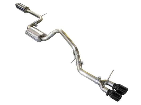 AWE Tuning - AWE Tuning VW MK7 Golf SportWagen Touring Edition Exhaust w/Diamond Black Tips (90mm)