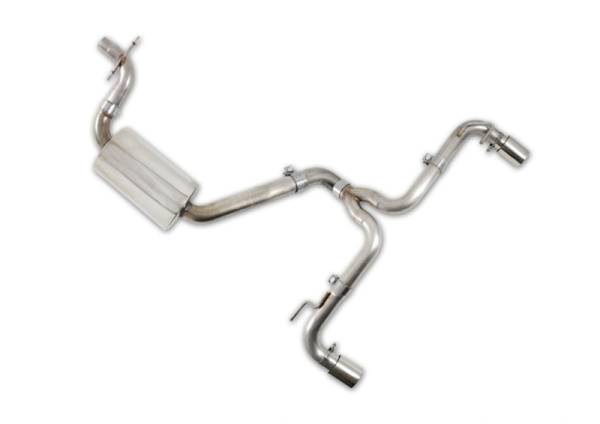 AWE Tuning - AWE Tuning Mk6 GTI Performance Catback - Chrome Silver Round Tips