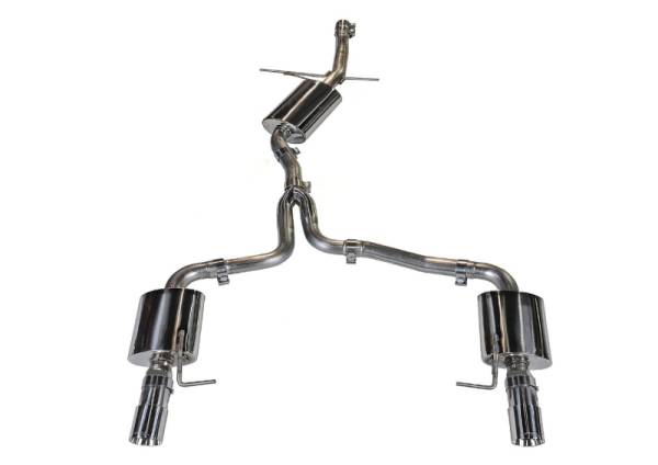 AWE Tuning - AWE Tuning Audi B8.5 All Road Touring Edition Exhaust - Dual Outlet Diamond Black Tips