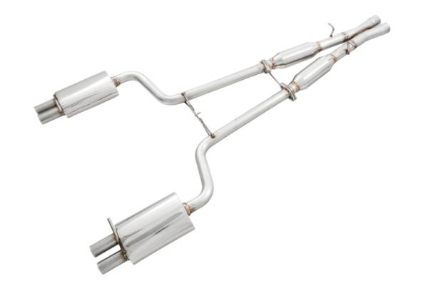 AWE Tuning - AWE Tuning Audi B7 S4 Touring Edition Exhaust - Polished Silver Tips